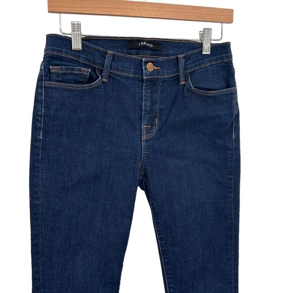 J. Brand skinny leg pure dark wash midrise jeans size 28 - Picture 3 of 10